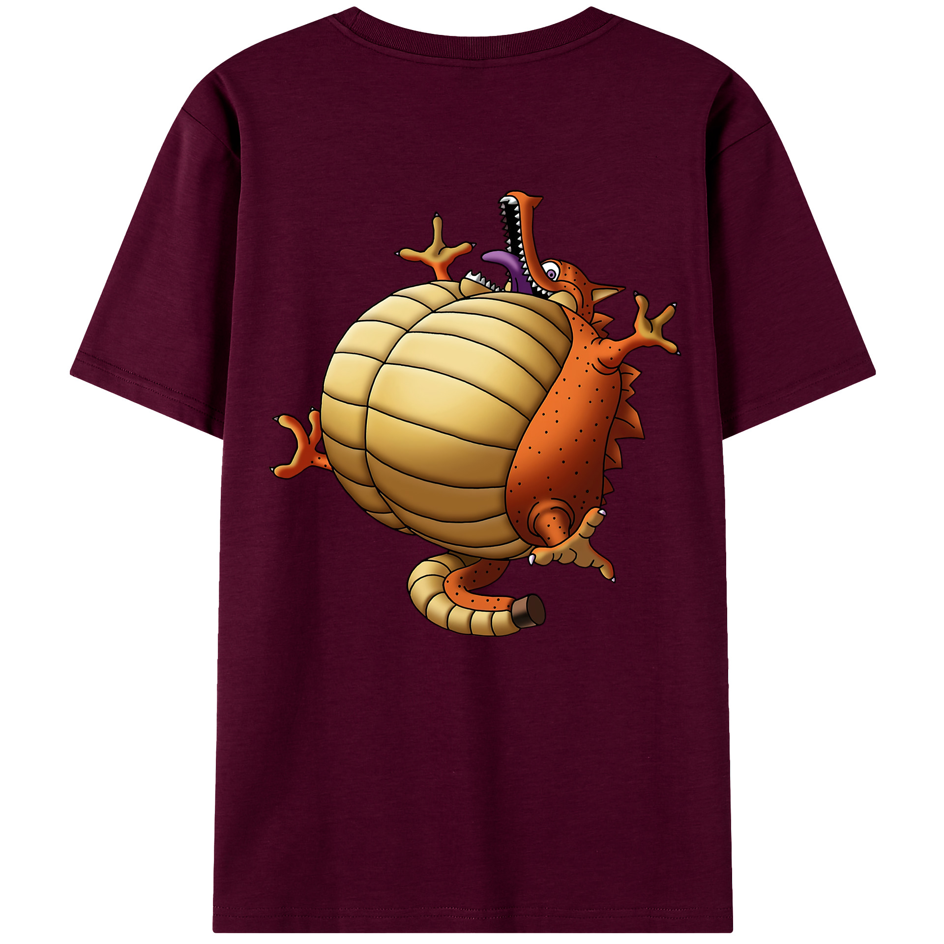 （画像用） ドラゴンクエスト Doragon Kuesuto Dragon Quest レディース半袖Tシャツ(バックプリント)